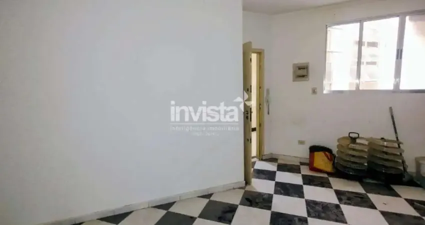 Sala comercial para alugar no Gonzaga, Santos