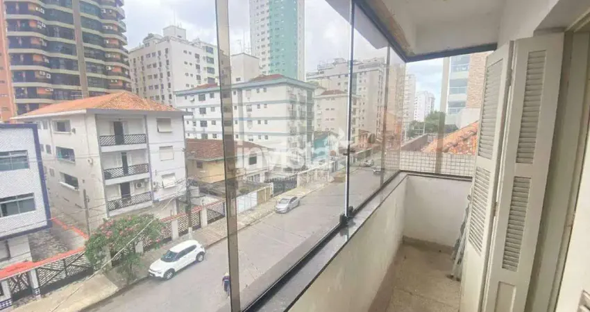 Apartamento com 2 quartos à venda na Aparecida, Santos