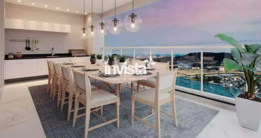 Apartamento com 3 quartos à venda no Ponta da Praia, Santos