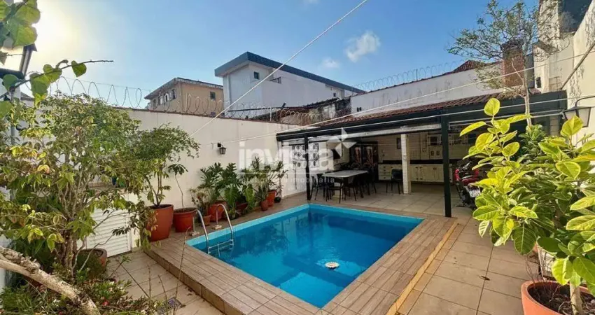 Casa com 3 quartos à venda no Campo Grande, Santos