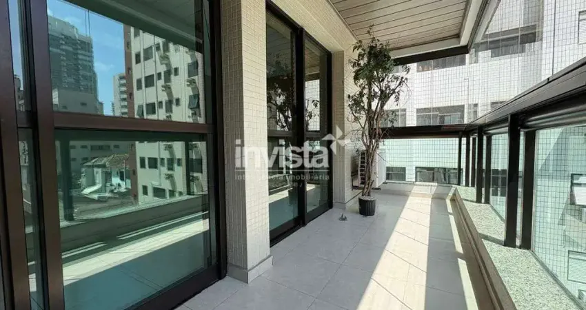 Apartamento com 3 quartos à venda no Pompéia, Santos