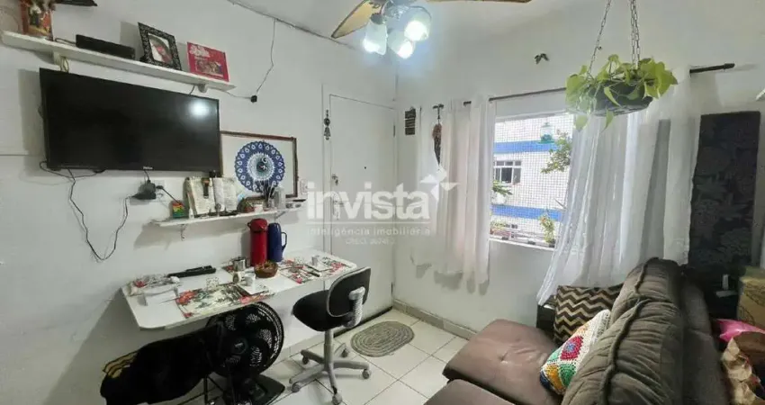 Apartamento com 1 quarto à venda na Aparecida, Santos 