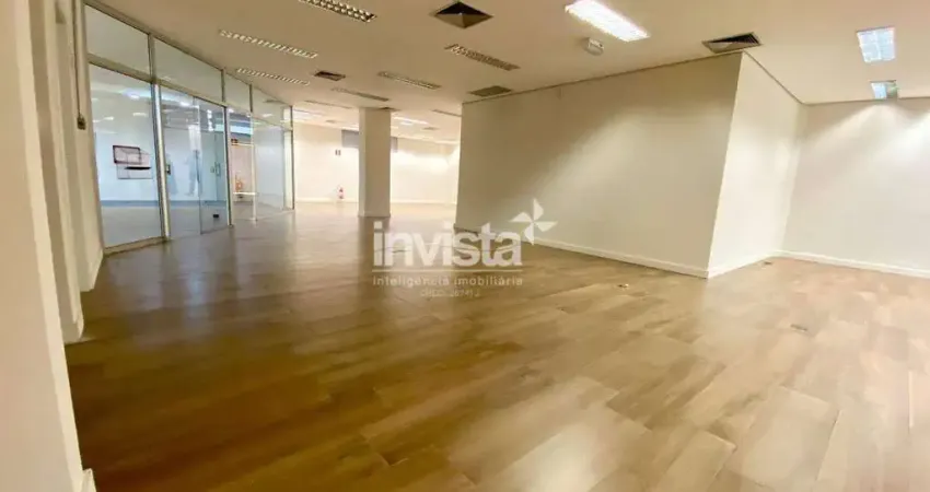 Ponto comercial para alugar na Aparecida, Santos 