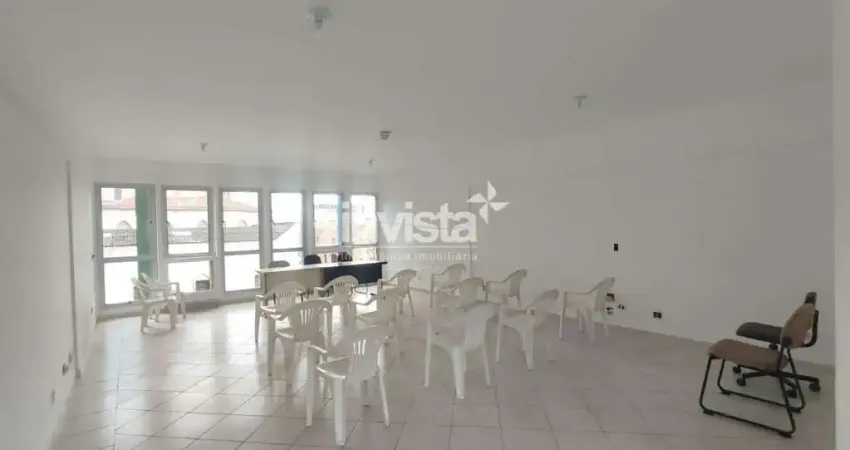 Sala comercial para aluguel no centro de santos – 60 m², 1 sala, 2 banheiros