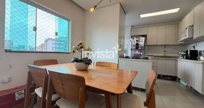 Apartamento com 2 quartos à venda no Campo Grande, Santos