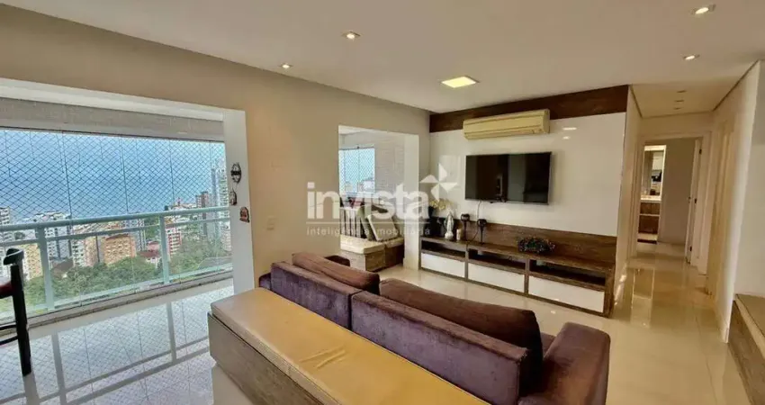 Apartamento com 3 quartos à venda no Marapé, Santos 
