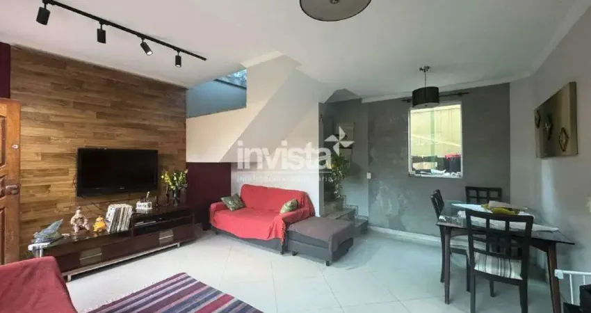 Casa com 3 quartos à venda no Macuco, Santos 