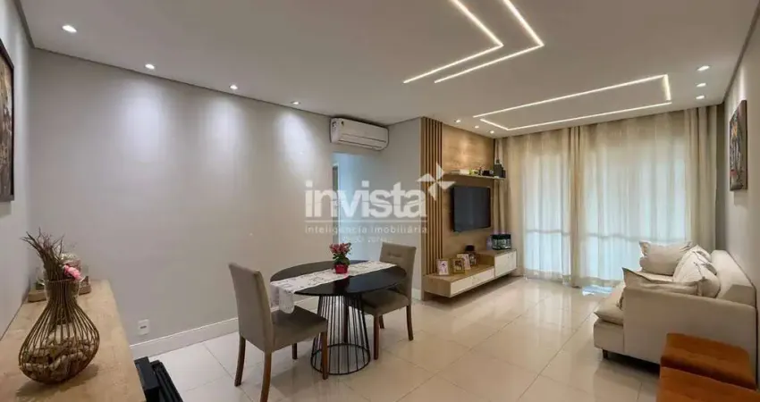 Apartamento com 3 quartos à venda no Embaré, Santos 