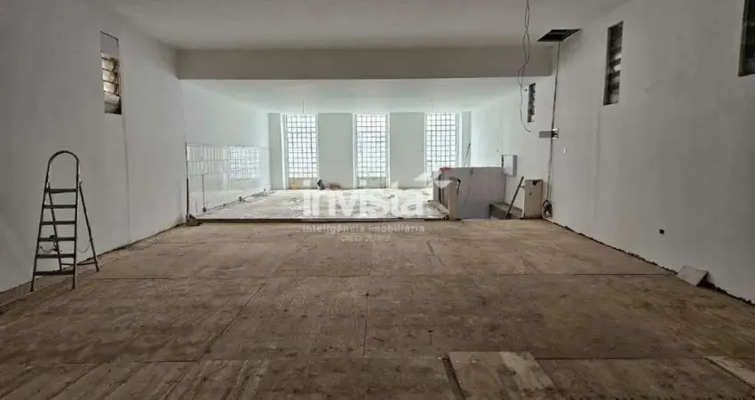 Ponto comercial para alugar no Centro, Santos 