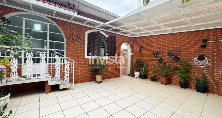 Casa com 2 quartos à venda na Aparecida, Santos