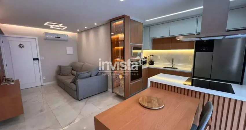 Apartamento com 2 quartos à venda no Marapé, Santos