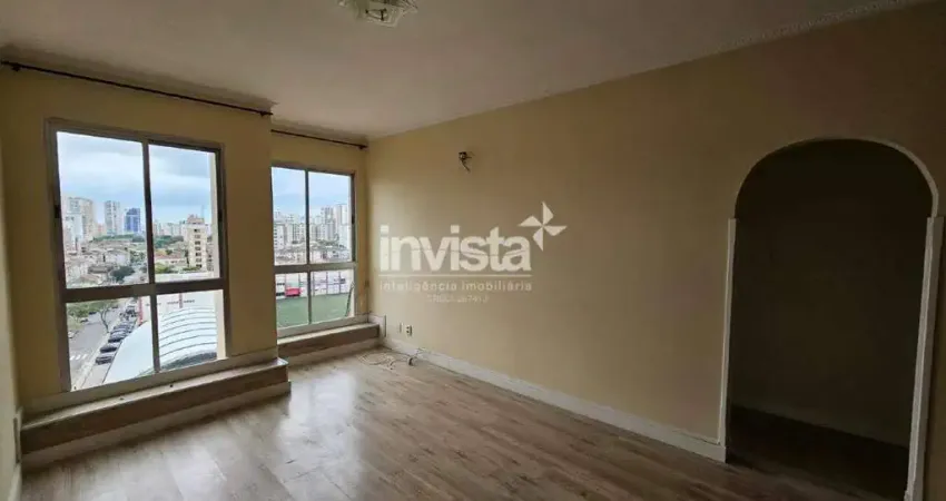 Apartamento 01 dormitório para locação no bairro aparecida -santos