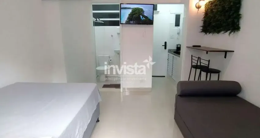 Apartamento com 1 quarto para alugar no Embaré, Santos