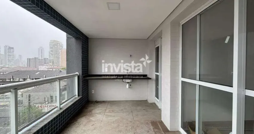 Apartamento com 1 quarto para alugar no Boqueirão, Santos