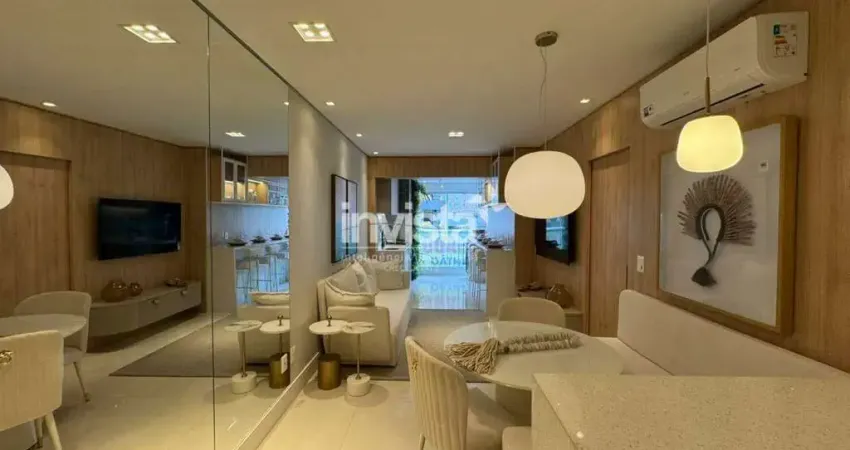 Apartamento com 2 quartos à venda no Gonzaga, Santos