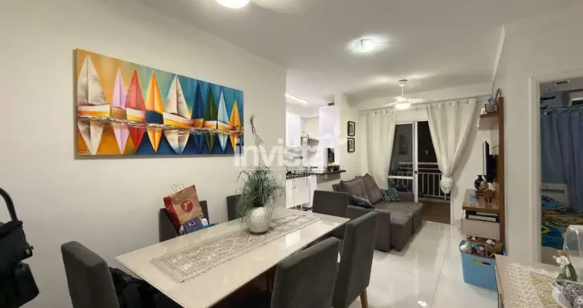 Apartamento com 2 quartos à venda no Marapé, Santos 