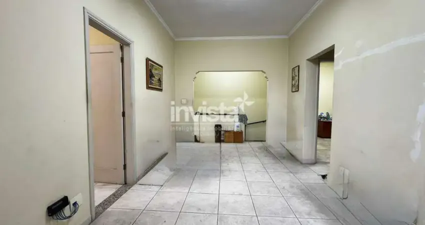 Casa com 3 quartos à venda na Vila Mathias, Santos 