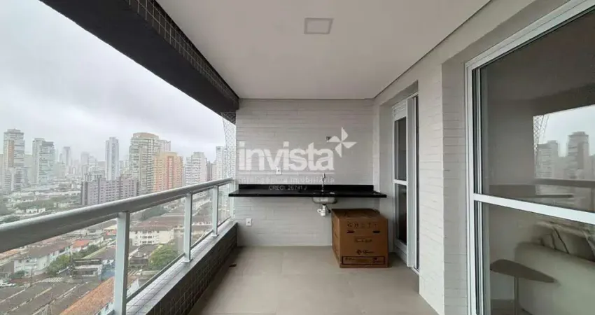 Apartamento com 1 quarto para alugar no Boqueirão, Santos