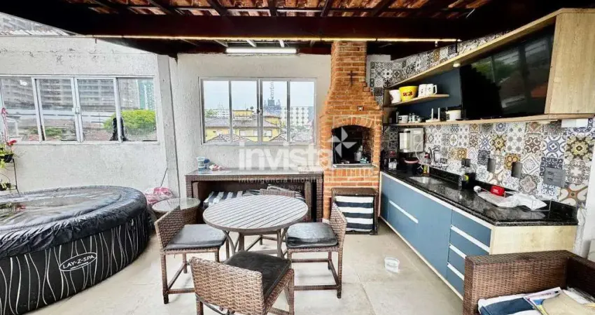 Casa com 4 quartos à venda no Boqueirão, Santos 