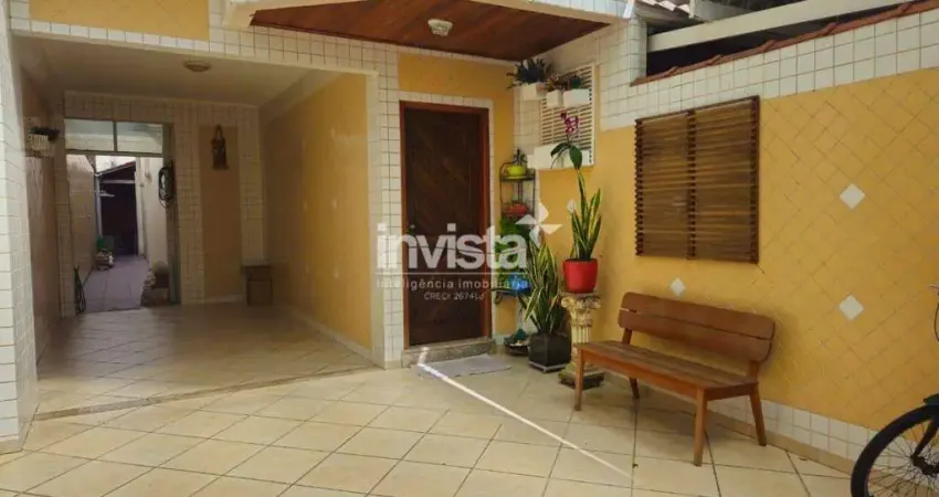 Casa com 3 quartos à venda no Marapé, Santos