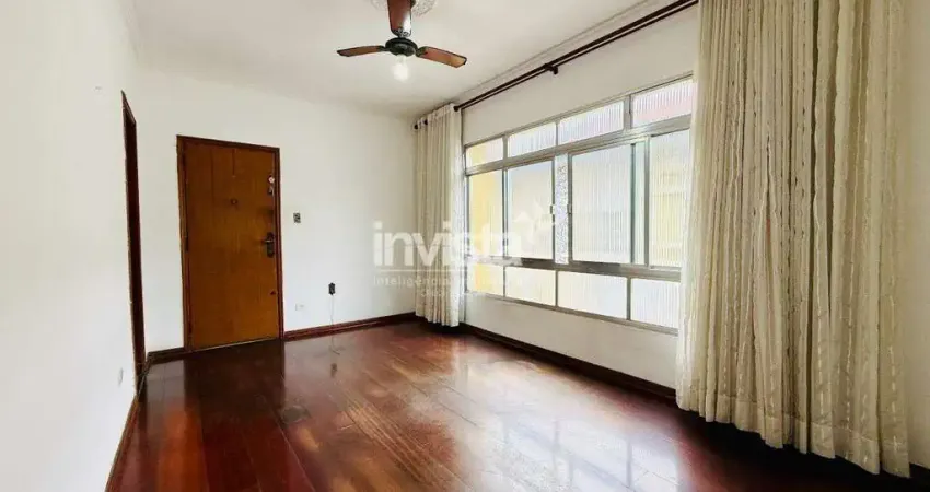 Apartamento com 2 quartos à venda no Embaré, Santos