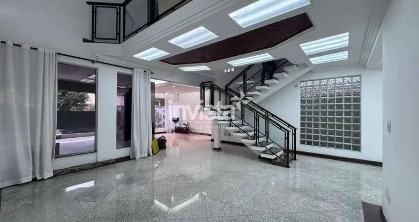 Casa com 3 quartos à venda no Ponta da Praia, Santos