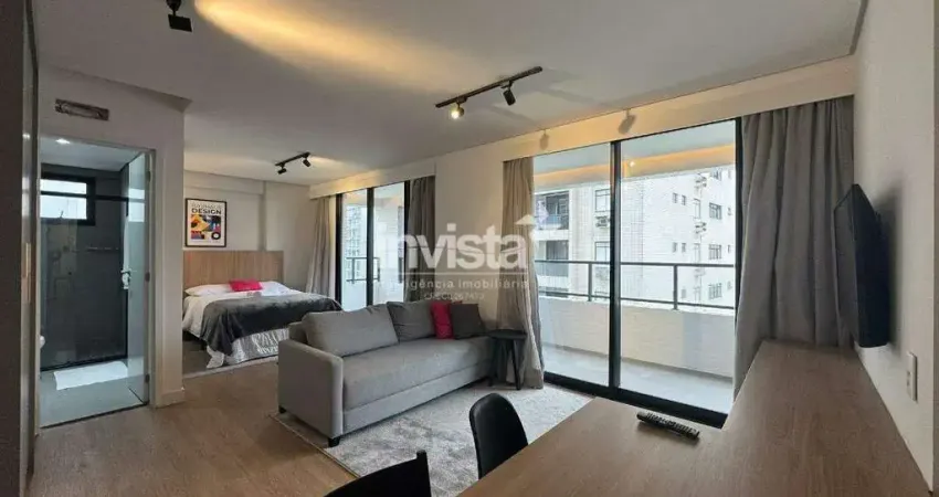 Apartamento com 1 quarto à venda no Ponta da Praia, Santos