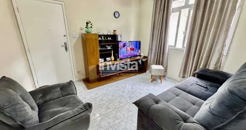 Apartamento com 2 quartos à venda no Macuco, Santos