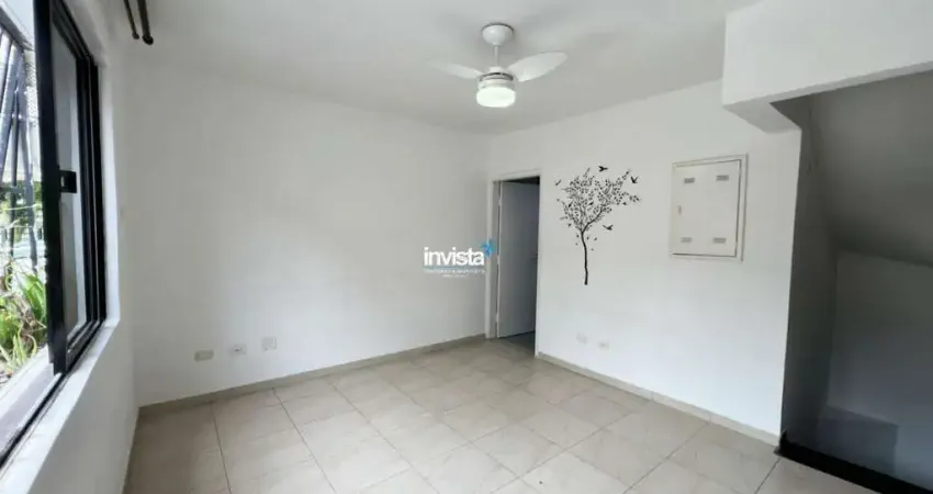 Casa com 2 quartos para alugar no Embaré, Santos 