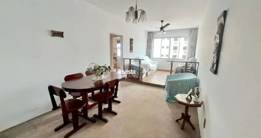 Apartamento para aluguel 100 m² em santos (aparecida) com área de serviço