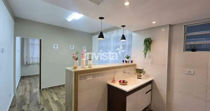 Apartamento com 1 quarto à venda no Ponta da Praia, Santos 