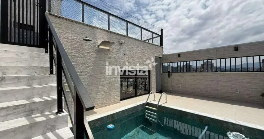 Cobertura com 3 quartos à venda no Pompéia, Santos 