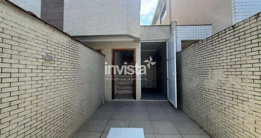 Casa com 3 quartos à venda no Marapé, Santos