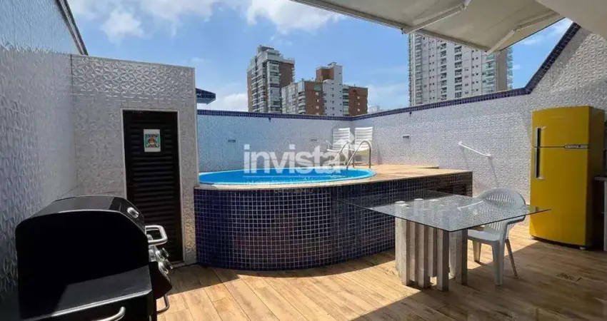 Apartamento com 3 quartos para alugar no Boqueirão, Santos
