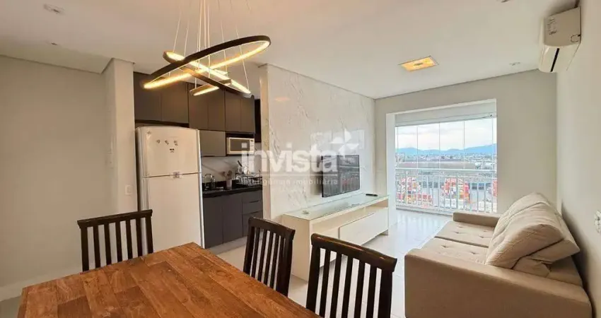 Apartamento com 2 quartos à venda na Vila Mathias, Santos