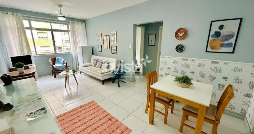 Apartamento com 1 quarto à venda no Boqueirão, Santos