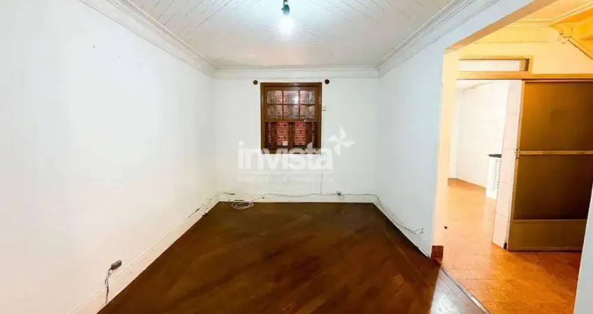 Casa com 4 quartos à venda no Embaré, Santos