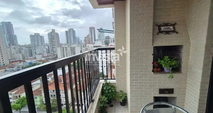 Apartamento com 2 quartos à venda no Pompéia, Santos