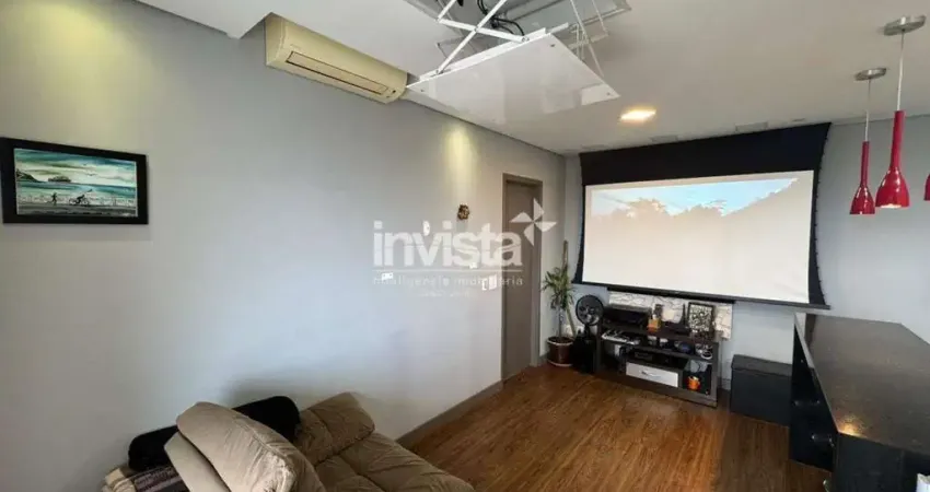 Apartamento com 1 quarto à venda na Vila Mathias, Santos