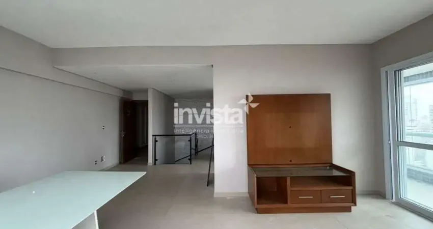 Apartamento com 3 quartos para alugar no Boqueirão, Santos 