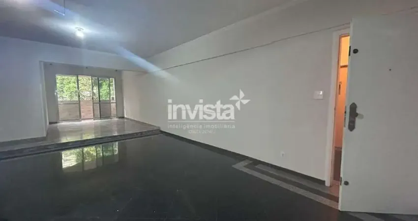 Apartamento com 3 quartos para alugar no José Menino, Santos