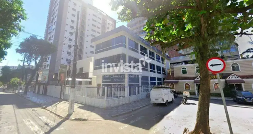 Prédio para alugar no Pompéia, Santos