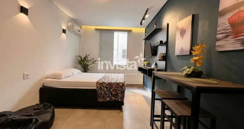 Apartamento com 1 quarto para alugar no José Menino, Santos