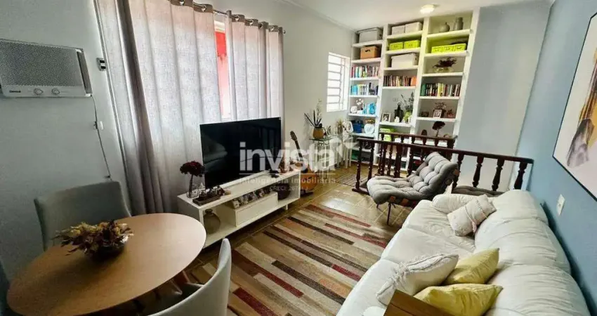 Apartamento com 2 quartos à venda no Macuco, Santos