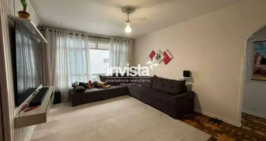 Apartamento com 3 quartos para alugar no Embaré, Santos 