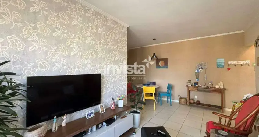 Apartamento com 2 quartos à venda no Embaré, Santos 