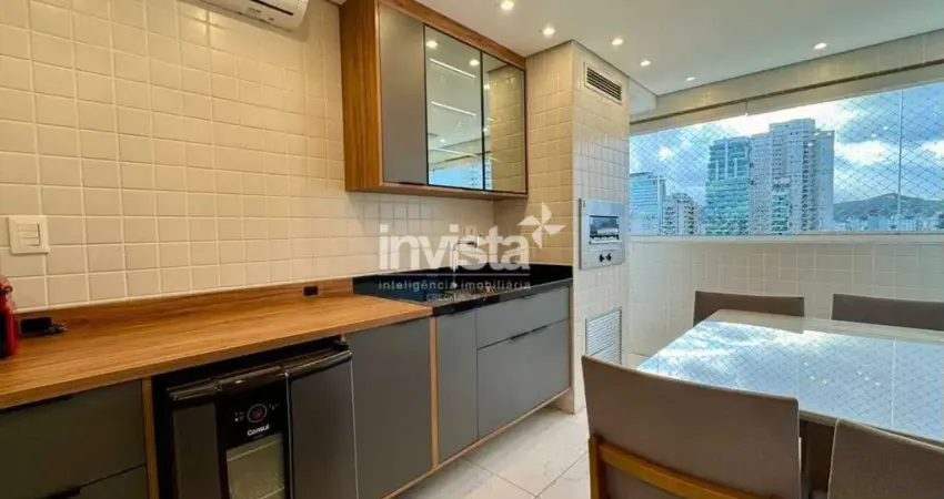 Apartamento com 2 quartos à venda no Boqueirão, Santos