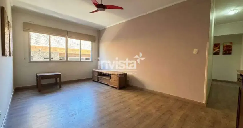 Apartamento 2 dormitórios e 1 suíte para alugar na aparecida em santos