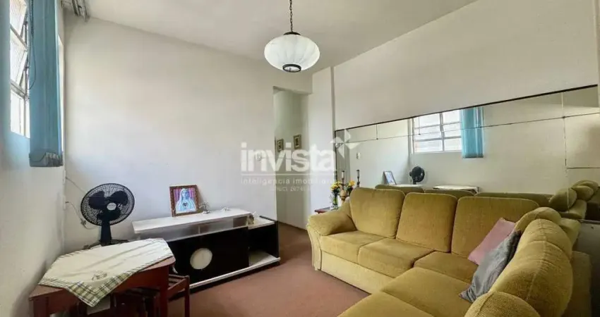 Apartamento com 1 quarto à venda no Gonzaga, Santos 