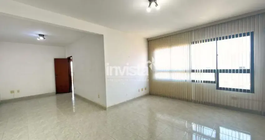 Apartamento com 3 quartos à venda no Gonzaga, Santos